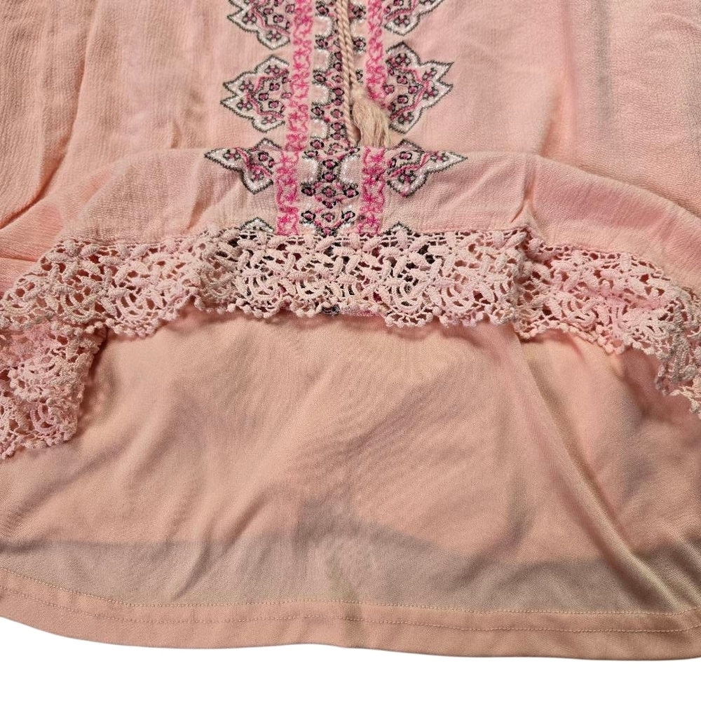 My Michelle Cold Shoulder Embroidered Mini Dress - Picture 3 of 8